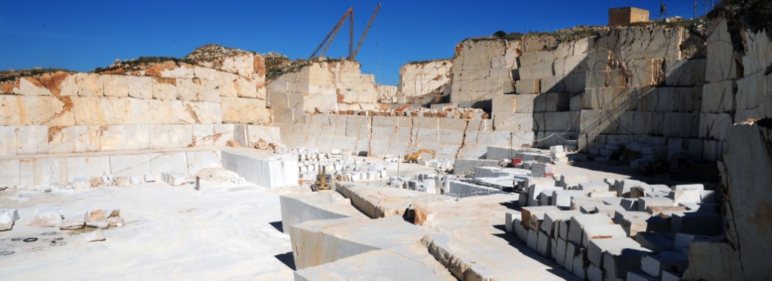 Il perlatino di Sicilia in cava